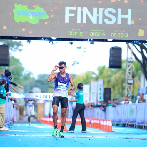Race photo from BOGORUN 2026
