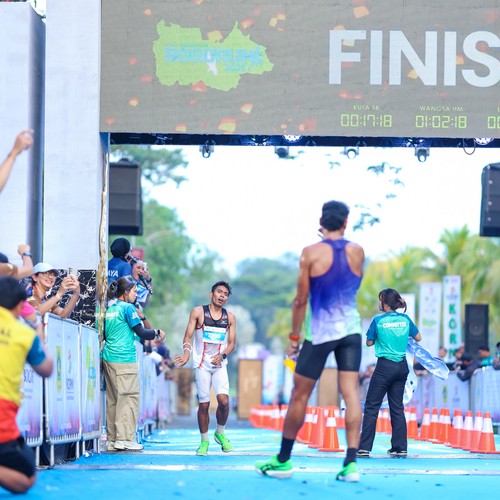 Race photo from BOGORUN 2026