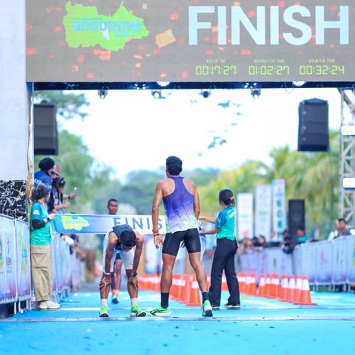 Race photo from BOGORUN 2026