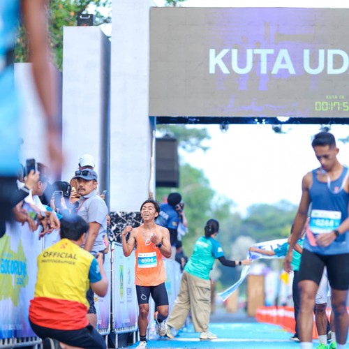 Race photo from BOGORUN 2026