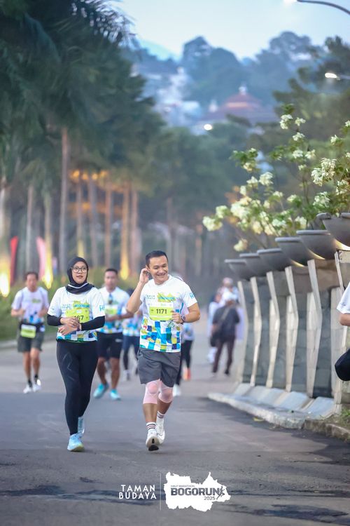 Race photo from Taman Budaya x BOGORUN 2025