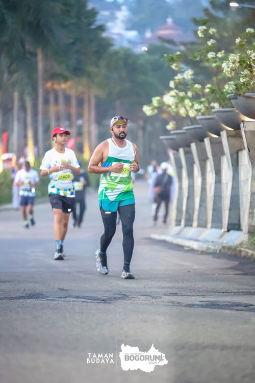Race photo from Taman Budaya x BOGORUN 2025