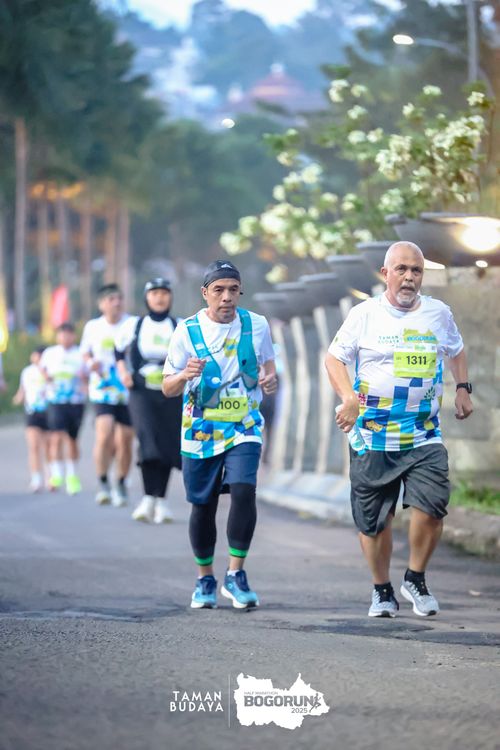 Race photo from Taman Budaya x BOGORUN 2025
