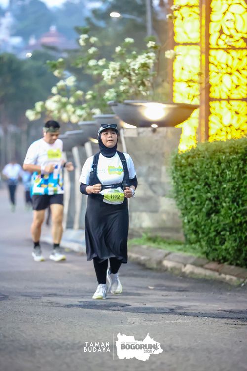Race photo from Taman Budaya x BOGORUN 2025