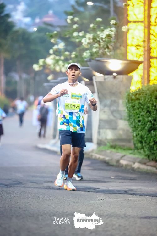 Race photo from Taman Budaya x BOGORUN 2025