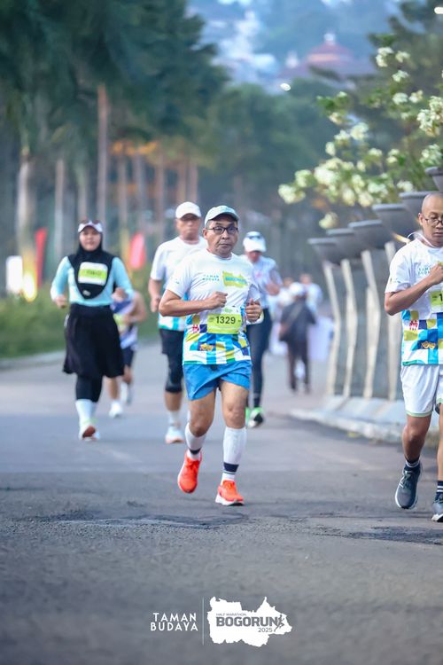 Race photo from Taman Budaya x BOGORUN 2025