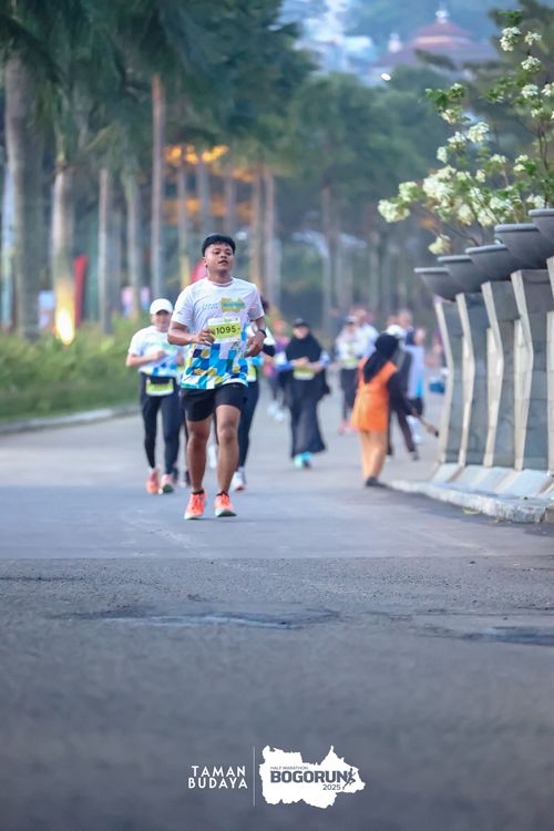 Race photo from Taman Budaya x BOGORUN 2025