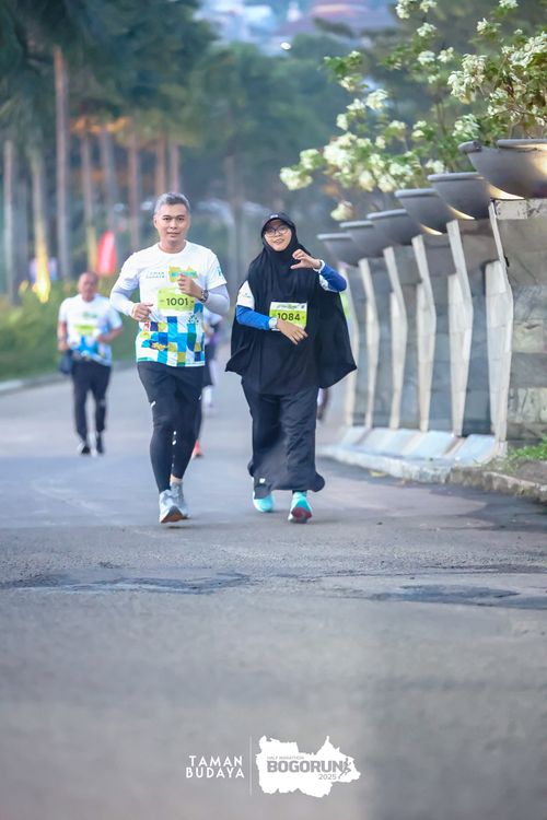 Race photo from Taman Budaya x BOGORUN 2025