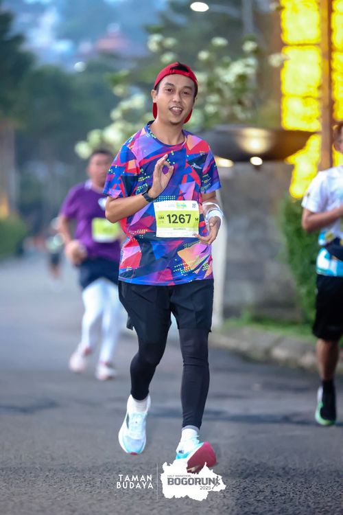 Race photo from Taman Budaya x BOGORUN 2025