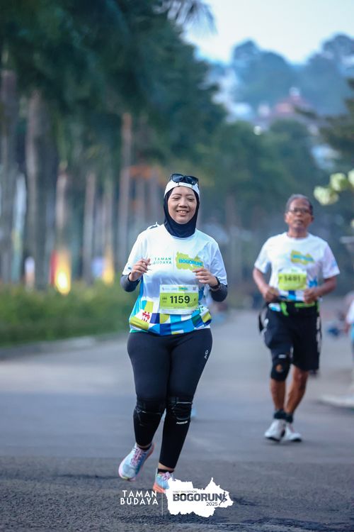 Race photo from Taman Budaya x BOGORUN 2025
