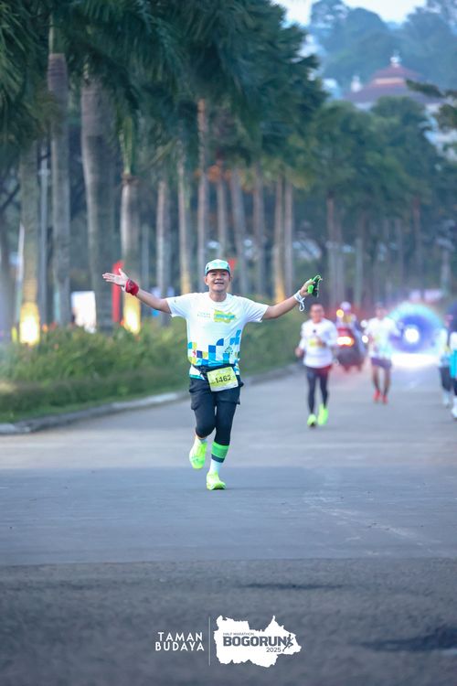 Race photo from Taman Budaya x BOGORUN 2025