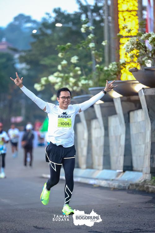 Race photo from Taman Budaya x BOGORUN 2025