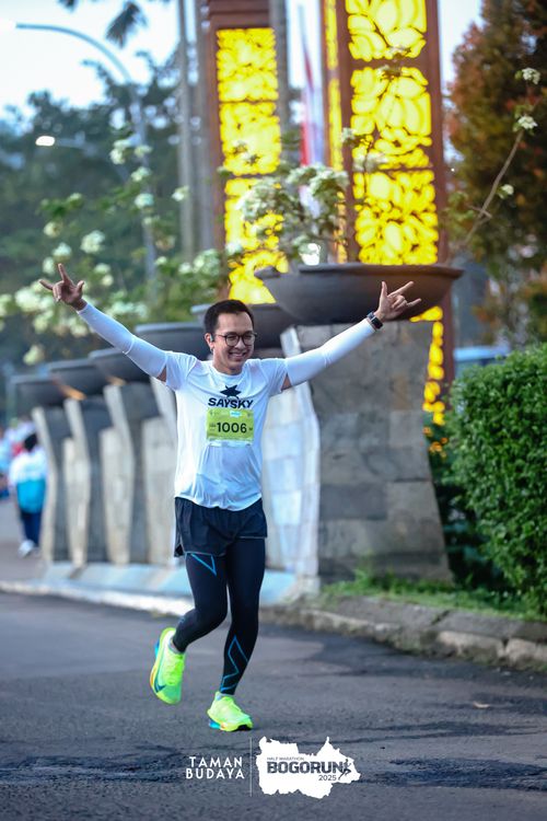 Race photo from Taman Budaya x BOGORUN 2025