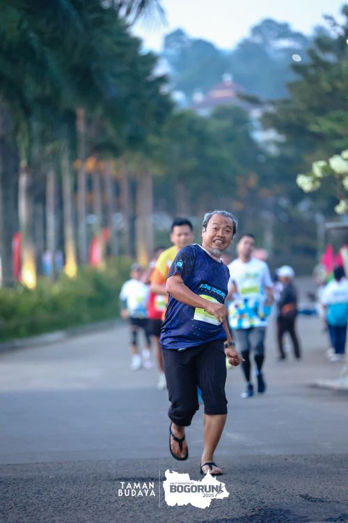 Race photo from Taman Budaya x BOGORUN 2025