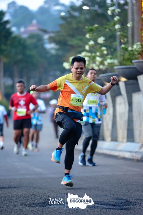 Race photo from Taman Budaya x BOGORUN 2025