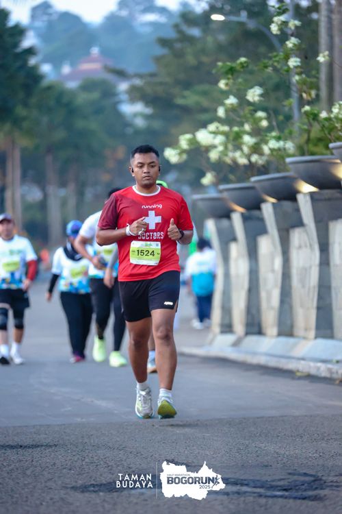 Race photo from Taman Budaya x BOGORUN 2025