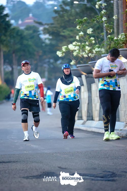 Race photo from Taman Budaya x BOGORUN 2025