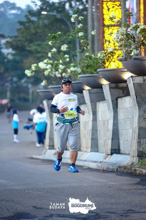 Race photo from Taman Budaya x BOGORUN 2025