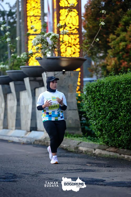 Race photo from Taman Budaya x BOGORUN 2025