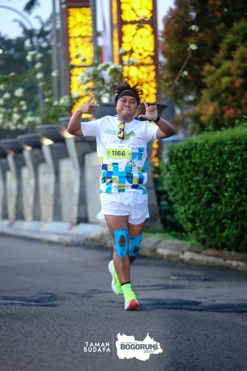 Race photo from Taman Budaya x BOGORUN 2025