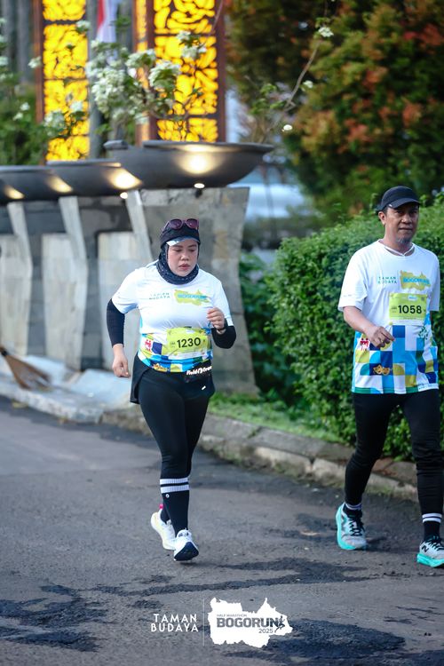 Race photo from Taman Budaya x BOGORUN 2025