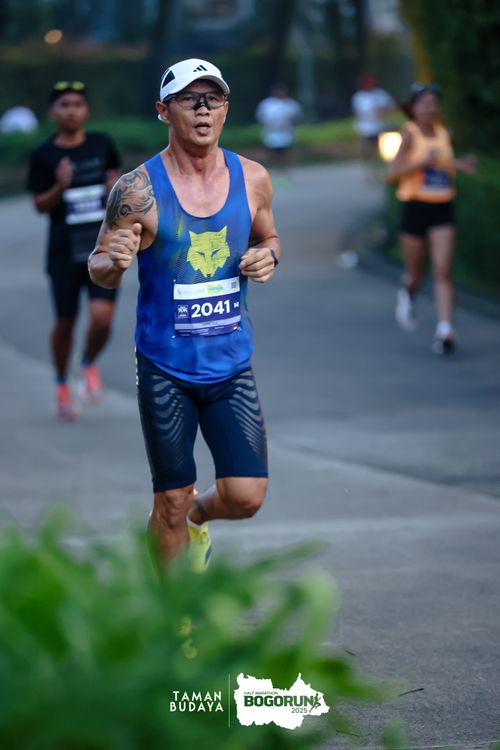 Race photo from Taman Budaya x BOGORUN 2025