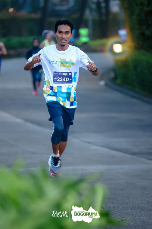 Race photo from Taman Budaya x BOGORUN 2025