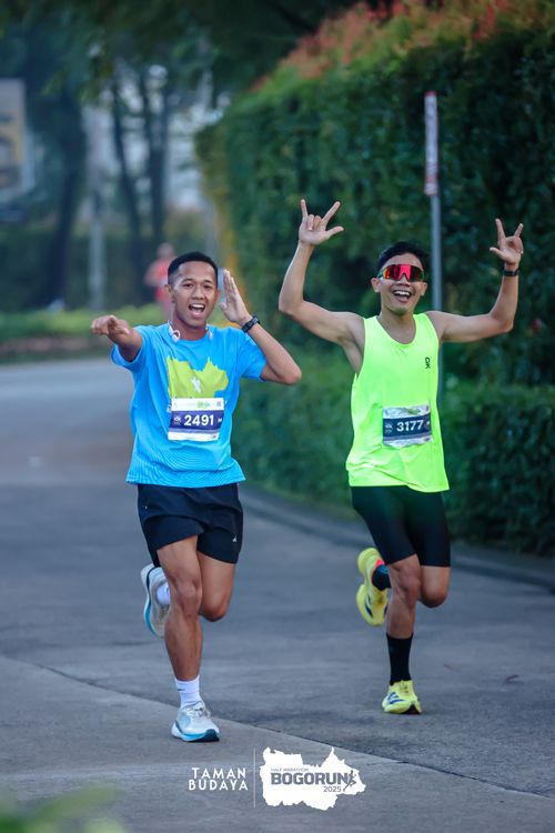 Race photo from Taman Budaya x BOGORUN 2025