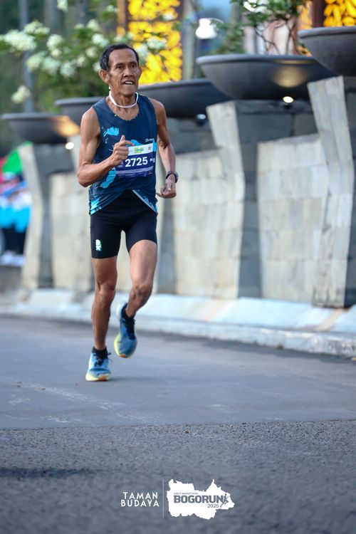 Race photo from Taman Budaya x BOGORUN 2025