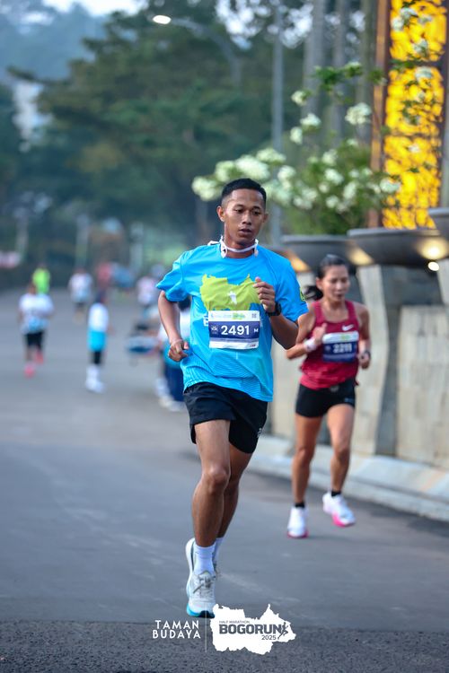 Race photo from Taman Budaya x BOGORUN 2025