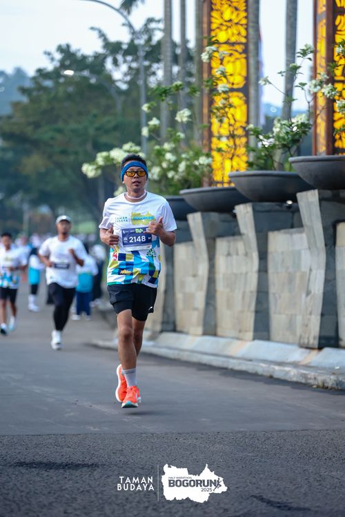 Race photo from Taman Budaya x BOGORUN 2025