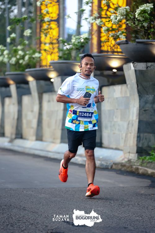 Race photo from Taman Budaya x BOGORUN 2025
