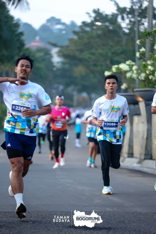 Race photo from Taman Budaya x BOGORUN 2025
