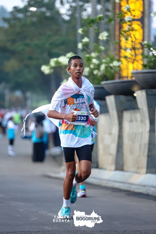 Race photo from Taman Budaya x BOGORUN 2025