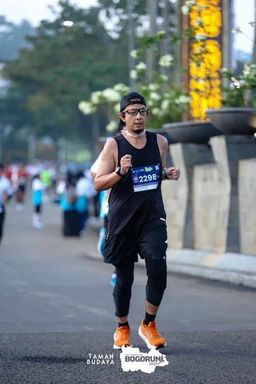 Race photo from Taman Budaya x BOGORUN 2025