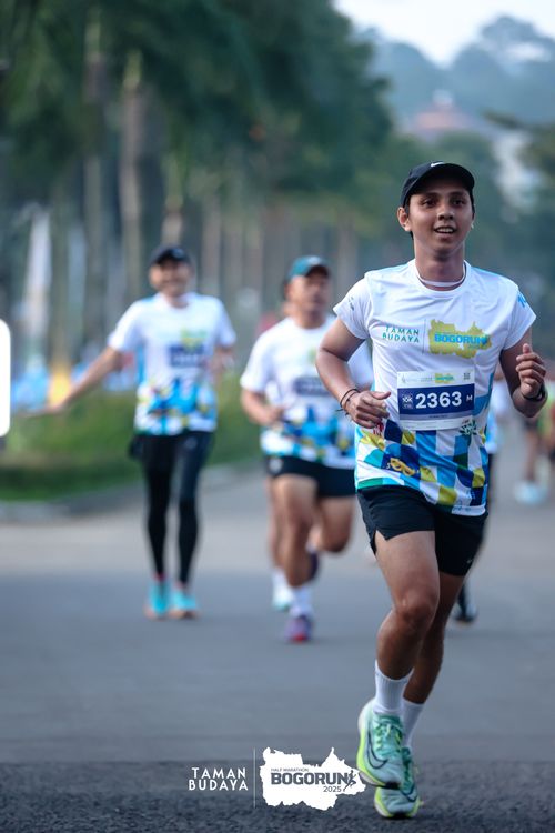 Race photo from Taman Budaya x BOGORUN 2025