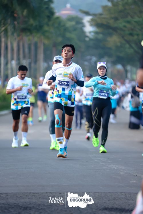 Race photo from Taman Budaya x BOGORUN 2025