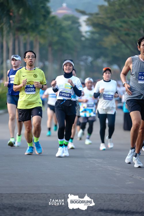 Race photo from Taman Budaya x BOGORUN 2025