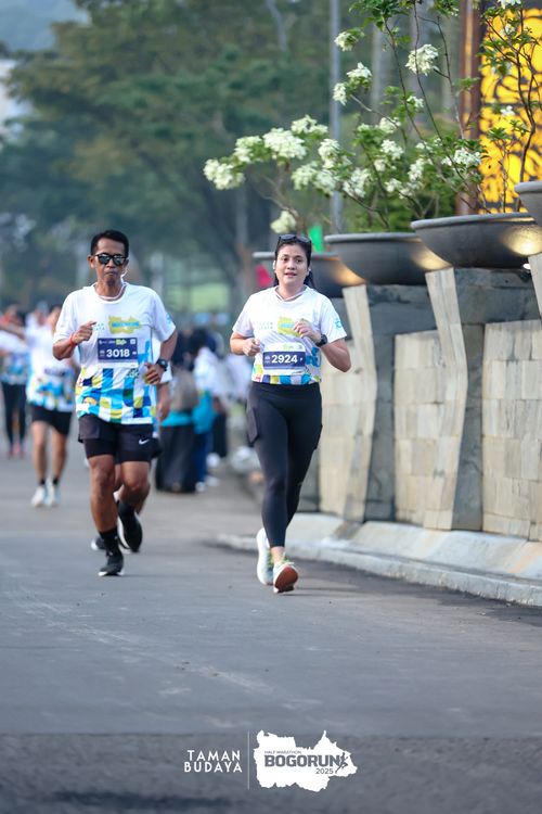 Race photo from Taman Budaya x BOGORUN 2025