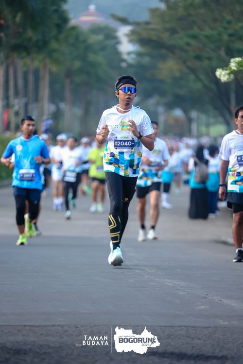 Race photo from Taman Budaya x BOGORUN 2025