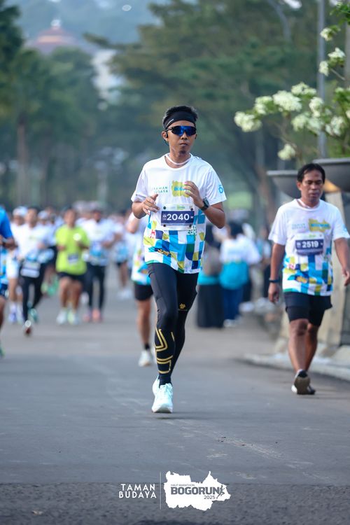 Race photo from Taman Budaya x BOGORUN 2025