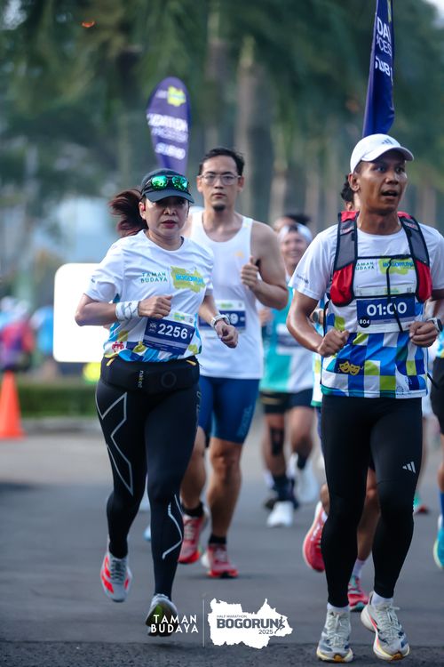 Race photo from Taman Budaya x BOGORUN 2025