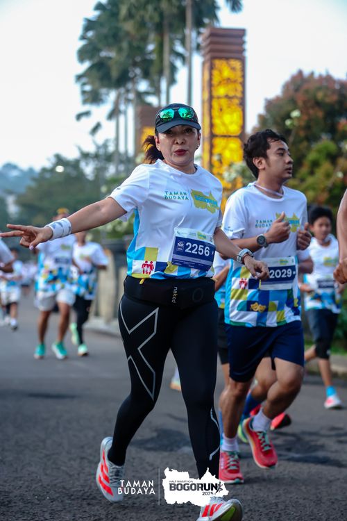 Race photo from Taman Budaya x BOGORUN 2025