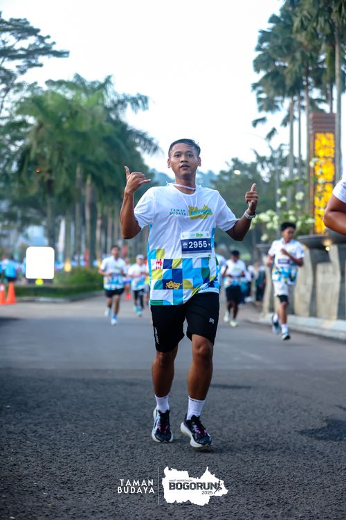 Race photo from Taman Budaya x BOGORUN 2025