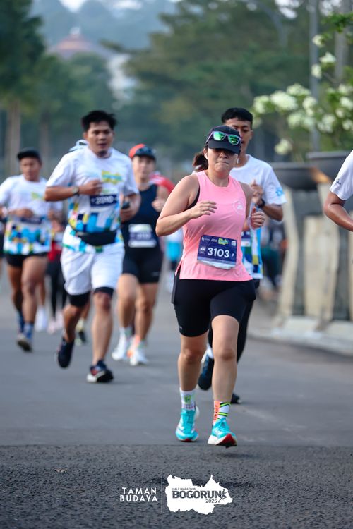 Race photo from Taman Budaya x BOGORUN 2025