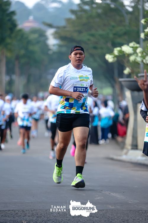 Race photo from Taman Budaya x BOGORUN 2025