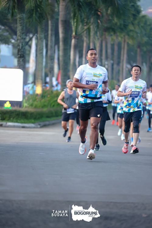 Race photo from Taman Budaya x BOGORUN 2025