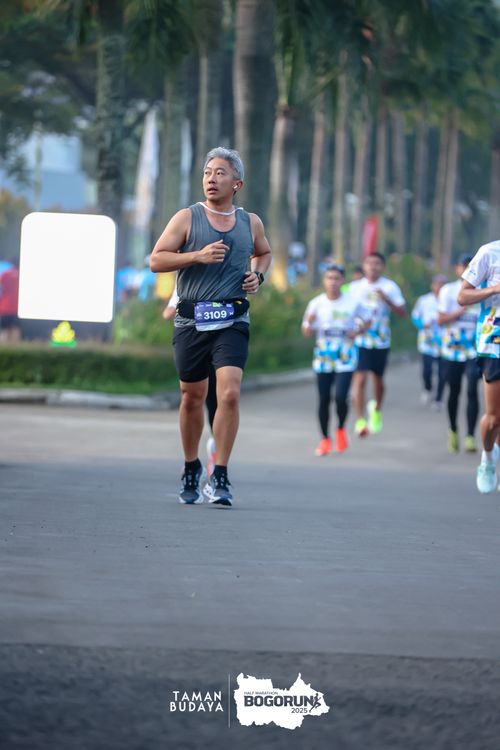 Race photo from Taman Budaya x BOGORUN 2025