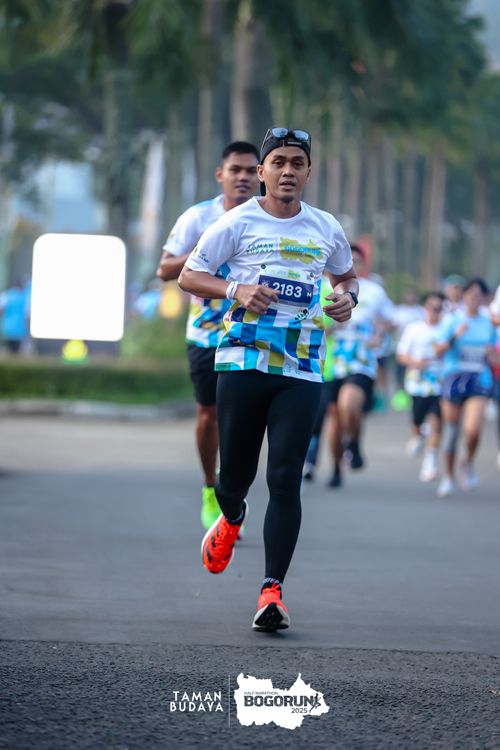 Race photo from Taman Budaya x BOGORUN 2025