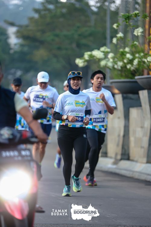 Race photo from Taman Budaya x BOGORUN 2025